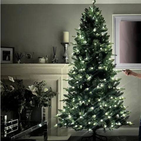 BOXED BETHLEHEM LIGHTS MULTI COLOUR FUNCTION PRISM CHRISTMAS TREE 