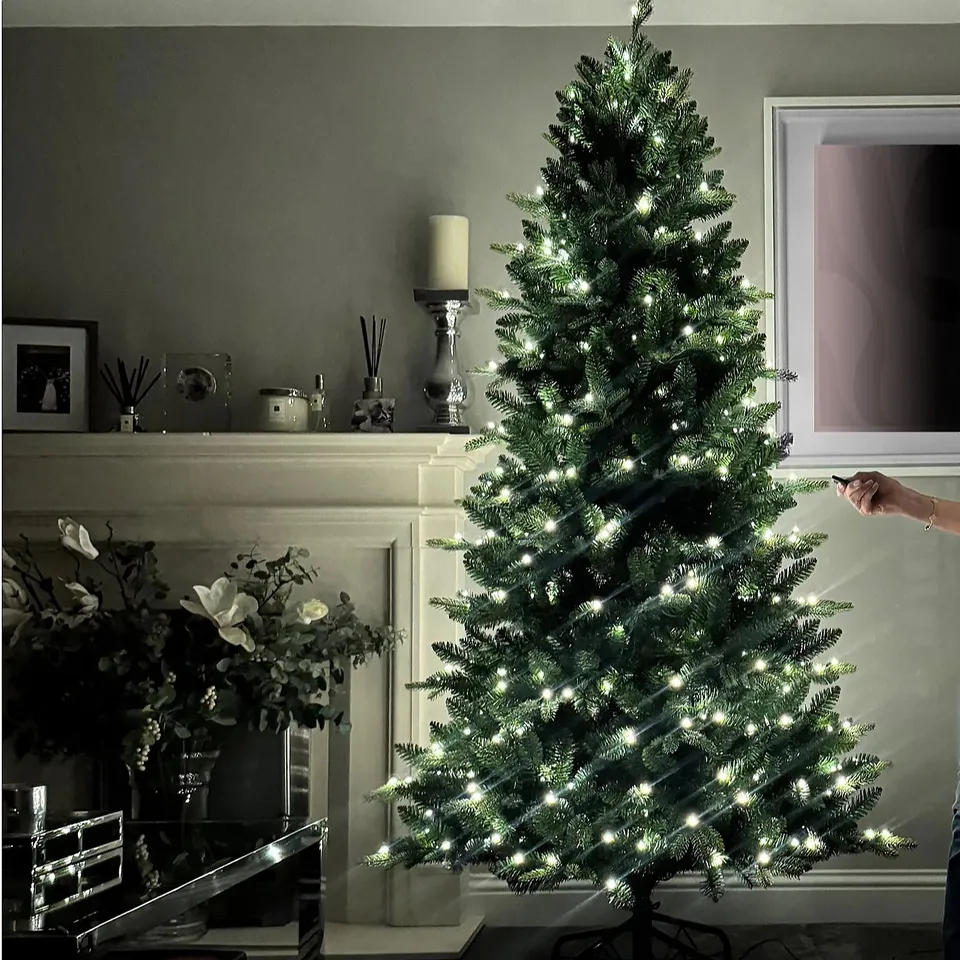 BOXED BETHLEHEM LIGHTS MULTI COLOUR FUNCTION PRISM CHRISTMAS TREE 