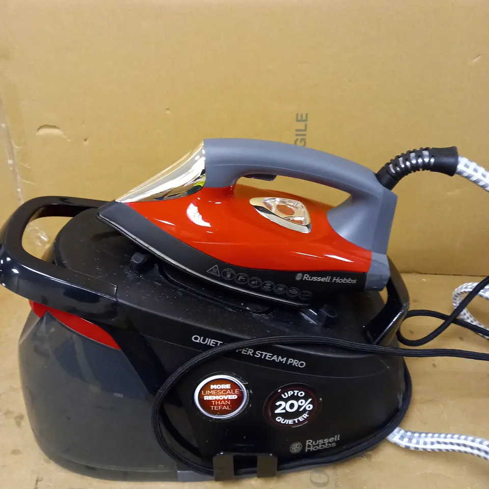 RUSSELL HOBBS QUIET SUPER STEAM PRO IRON