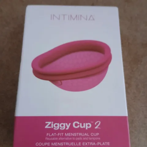 INTIMINA ZIGGY CUP 2 β FLAT-FIT REUSABLE MENSTRUAL CUP (BOXED)
