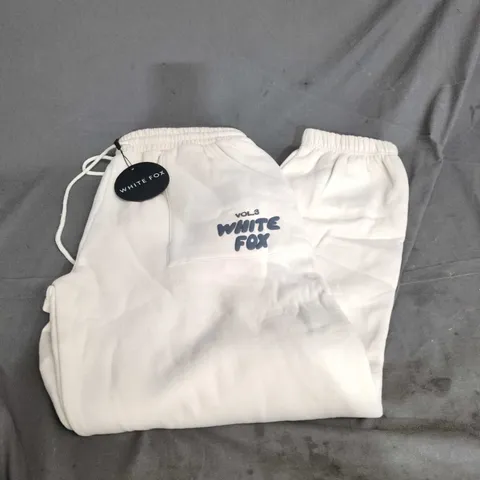 WHITE FOX OFFSTAGE SWEATPANTS – PEBBLE, UK SIZE L