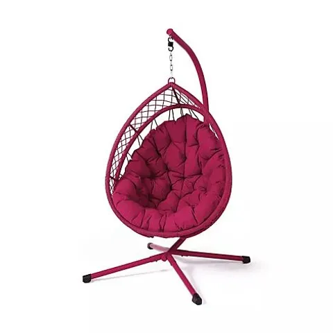 MY GARDEN STORIES OSLO COLLAPSIBLE COCOON EGG CHAIR