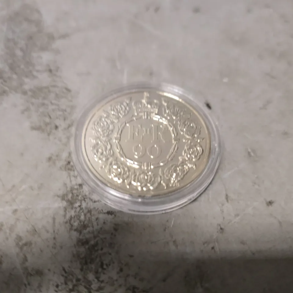 2016 THE QUEENS 90TH BIRTHDAY FINE SILVER TWENTY POUND COIN 