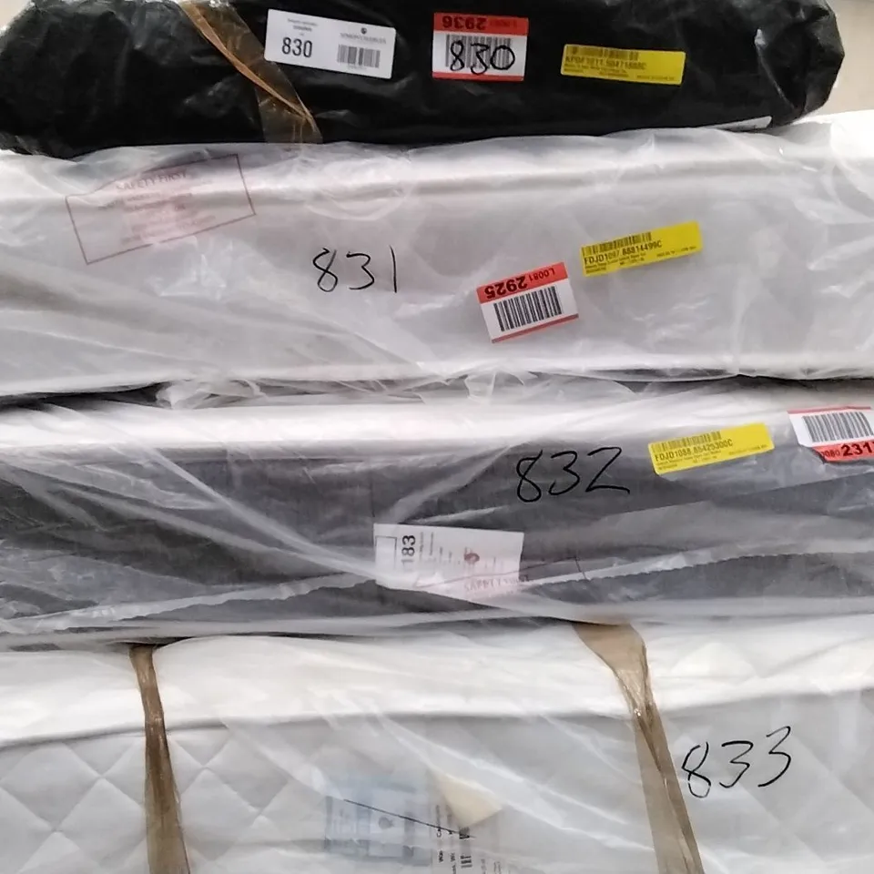 QUALITY BAGGED ARDOCH MEMORY FOAM OPEN COIL SMALL DOUBLE 4' MATTRESS