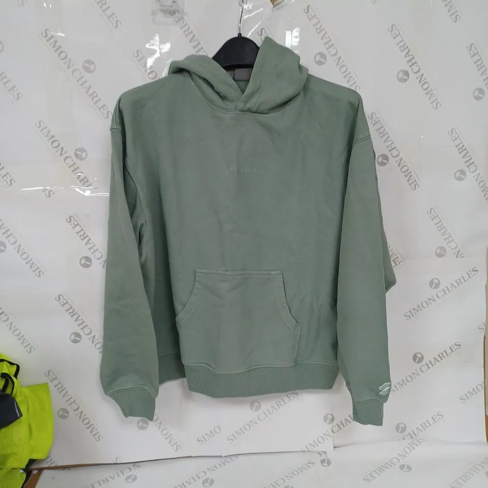 SUPERDRY MICRO LOGO HOODIE GREEN XL