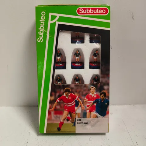 BOXED SUBBUTEO 63000 SCOTLAND TEAM (735)