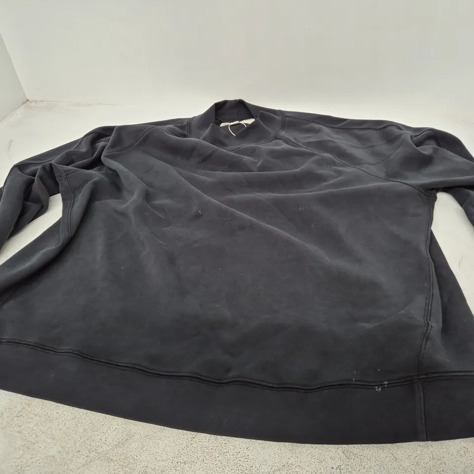 THE NIGHT STORE - UK 14-16, BLACK HOODIE