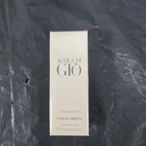 SEALED GIORGIO ARMANI ACQUA DI GIO EDT 15ML 