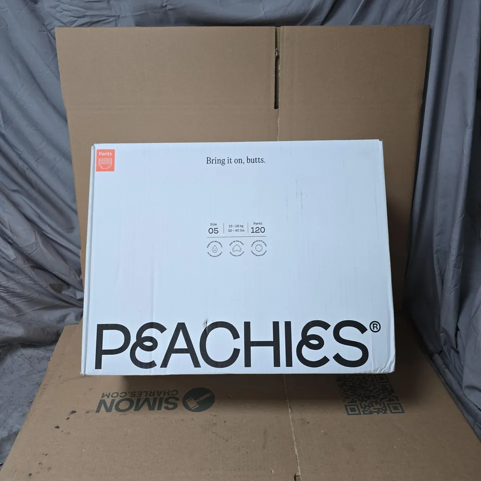 PEACHIES 120 PANTS SIZE 05 15 - 18 KG BOXED