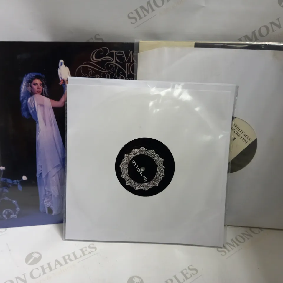 BOX OF APPROX 10 VINYLS TO INCLUDE STEVIE NICKS, VHUTEMAS AND THE MOTH CLUB