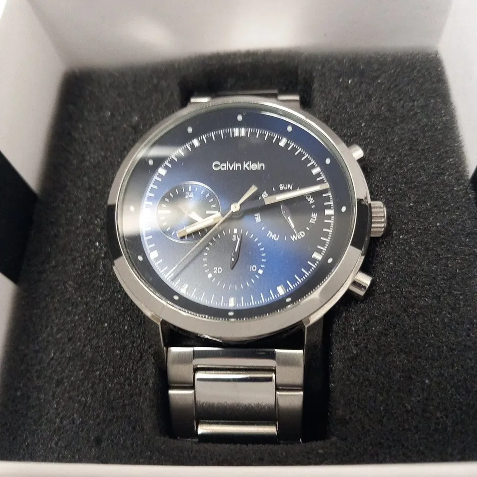BOXED CALVIN KLEIN GAUGE MENS WRIST WATCH