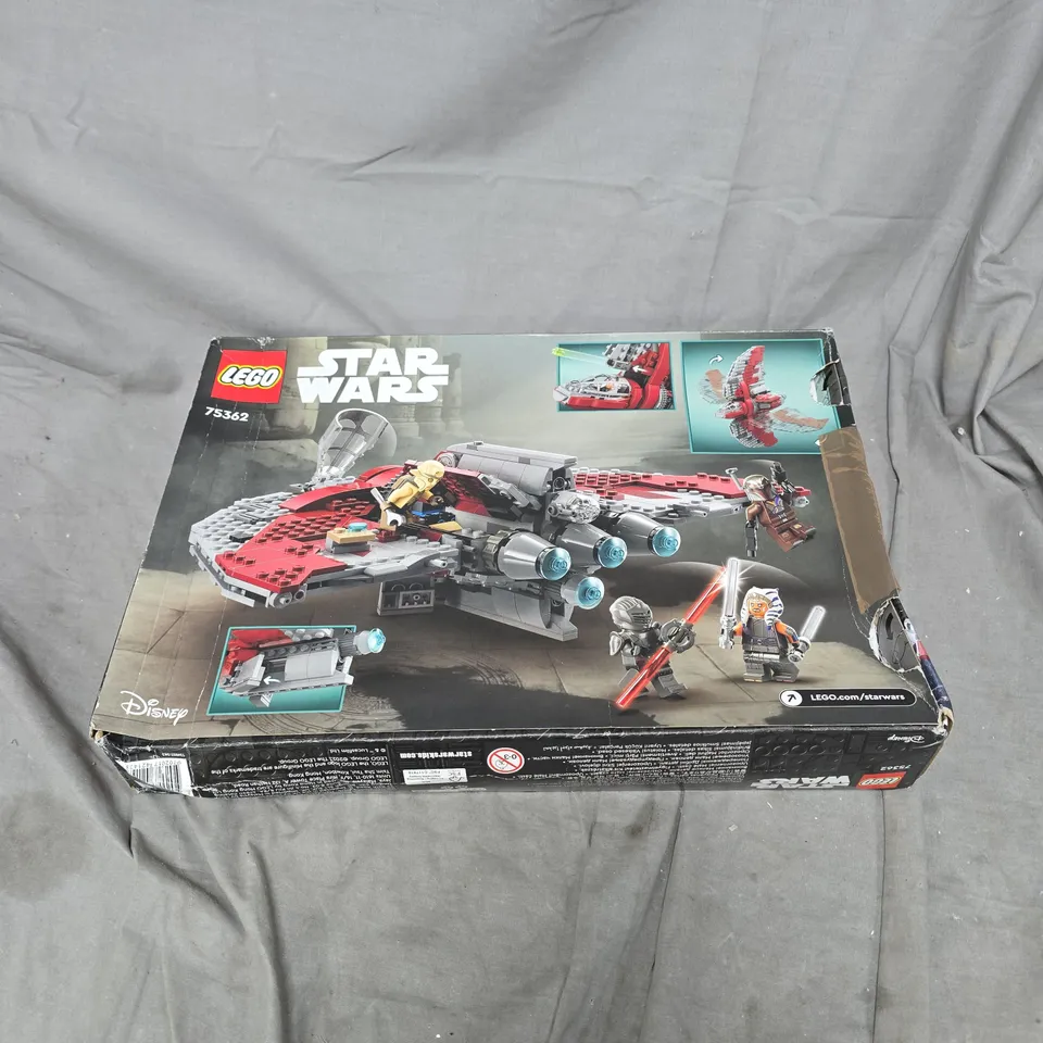BOXED LEGO STAR WARS AHSOKAS TANOS T-6 JEDI SHUTTLE - 75362