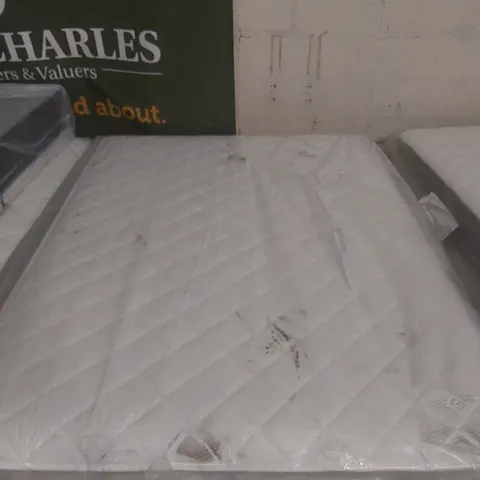 QUALITY BAGGED DOUBLE 135cm AIRSPRUNG LUXURY QUILTED MEDIUM MATTRESS