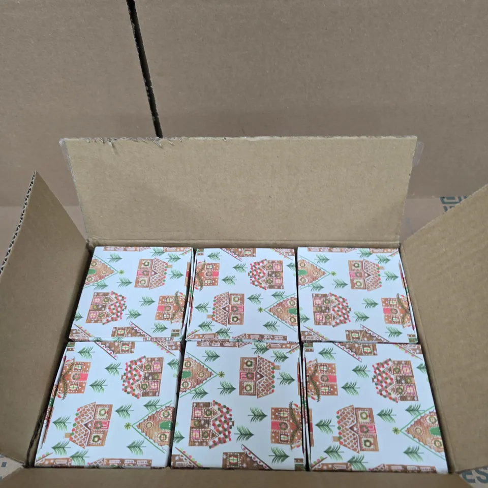 BOX OF 6 GISELA GRAHAM GINGERBREAD SCENTED CANDLES