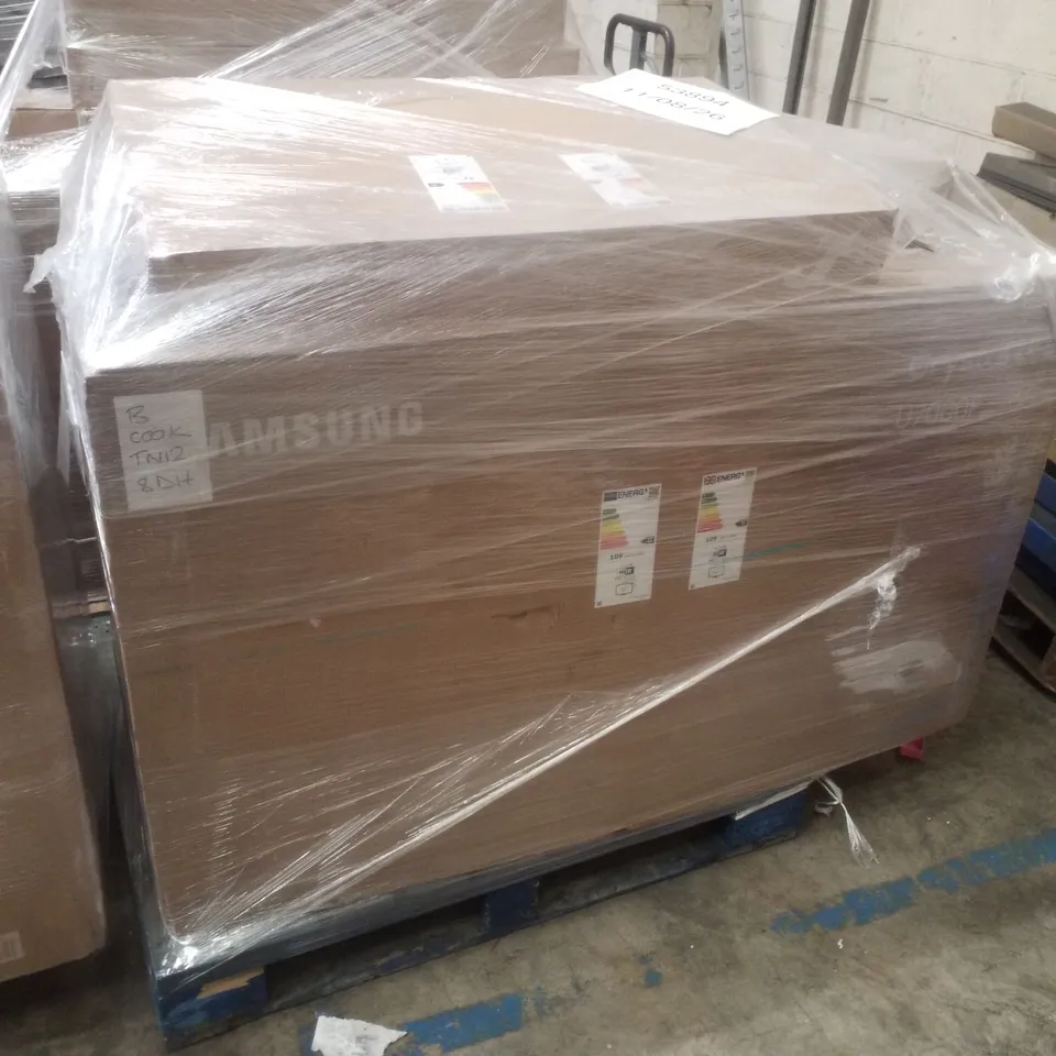 PALLET CONTAINING APPROXIMATELY 8 ASSORTED DAMAGED TVS