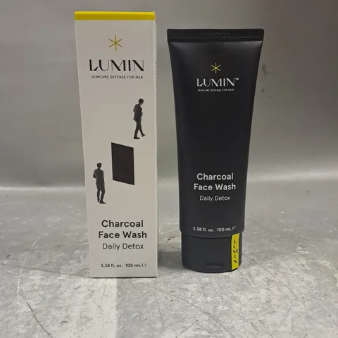 LUMIN DAILY DETOX CHARCOAL FACE WASH 100ML