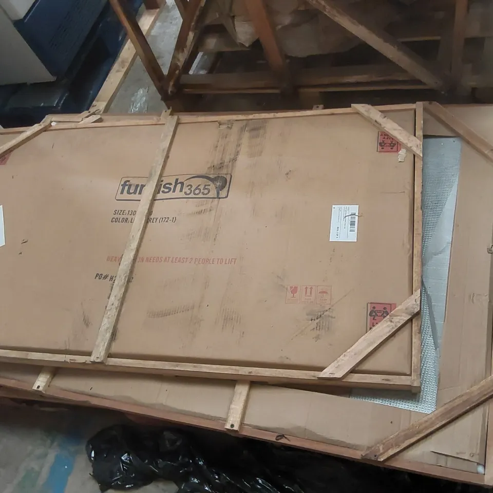 PALLET CONTAINING 3 HOMESDIRECT365 COFFEE TABLE GLASS TOPS