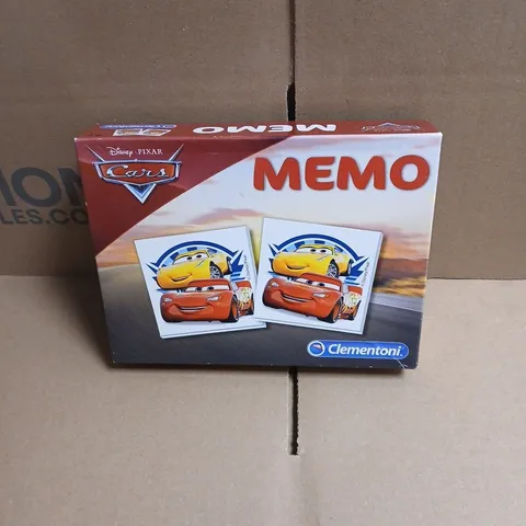 DISNEY PIXAR CARS MEMO BOXED