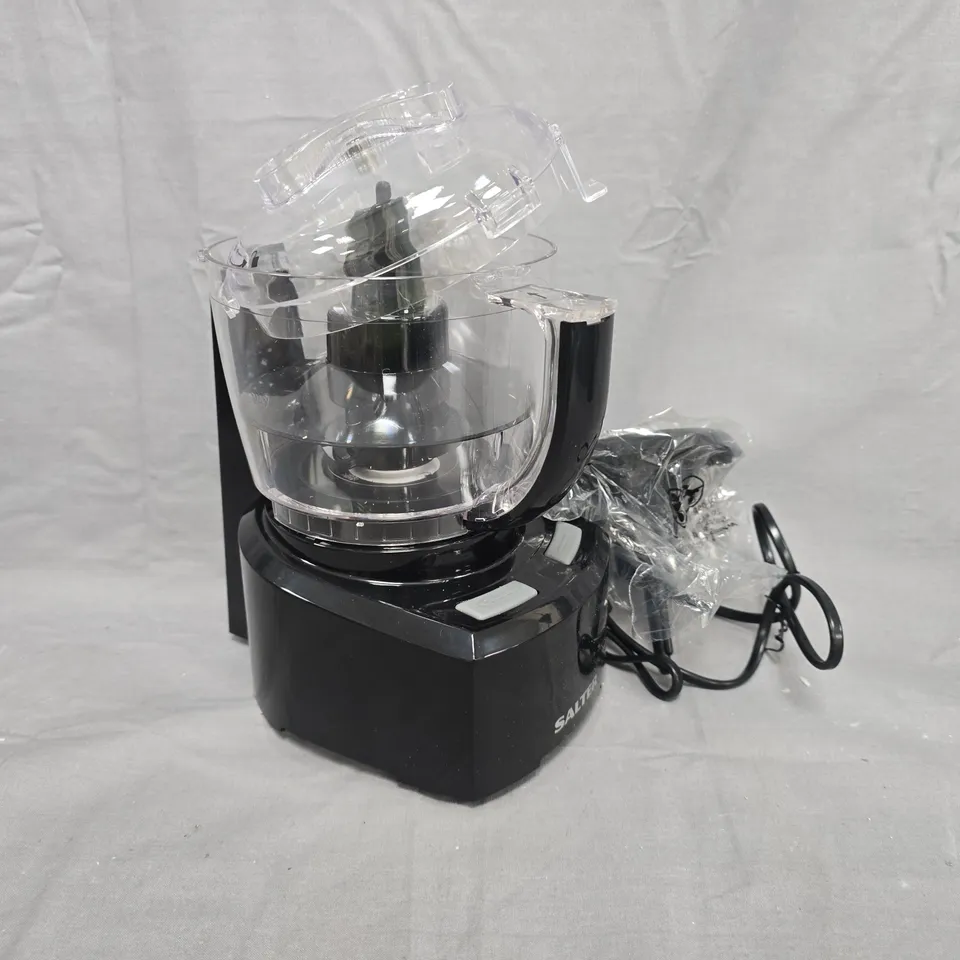 SALTER COMPACT PREP PRO 8-IN-1 FOOD PROCESSOR – 200W, BOXED