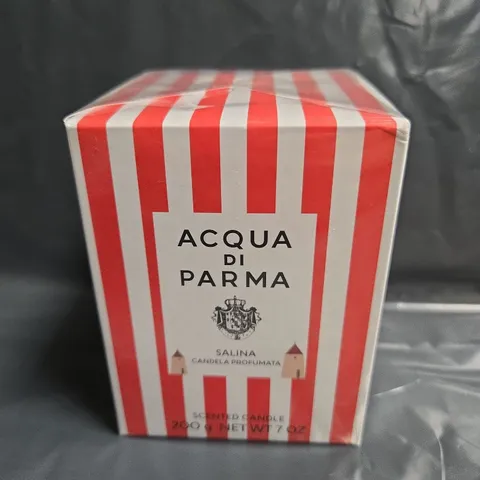 BOXED AND SEALED ACQUA DI PARMA SALINA SCENTED CANDLE 200G