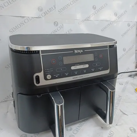 BOXED NINJA FOODI MAX 9.5L DUAL ZONE AIRFRYER AF451UK