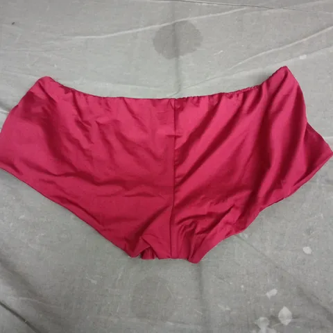 OH POLLY RED BIKINI BOTTOM β UK 14