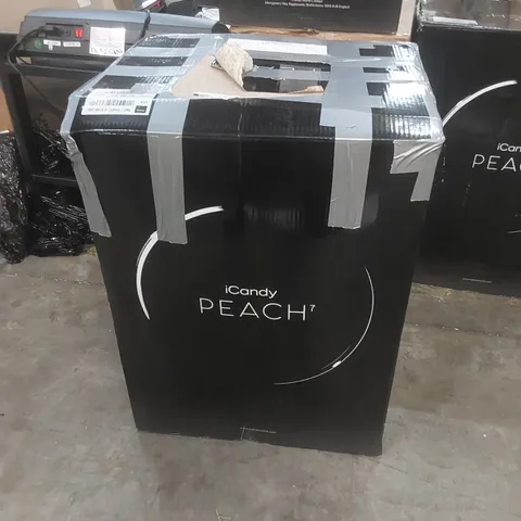 BOXED ICANDY PEACH 7 BISCOTTI ON BLONDE BABY STROLLER