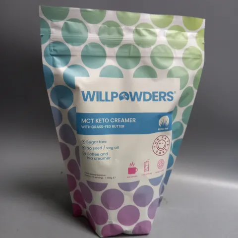WILL POWDERS MCT KETO CREAMER FOR TEA OR COFFEE 300G
