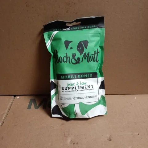 POOCH AND MUTT MOBILE BONES JOINT AND BONE SUPPLEMENT 200G FOR DOGS