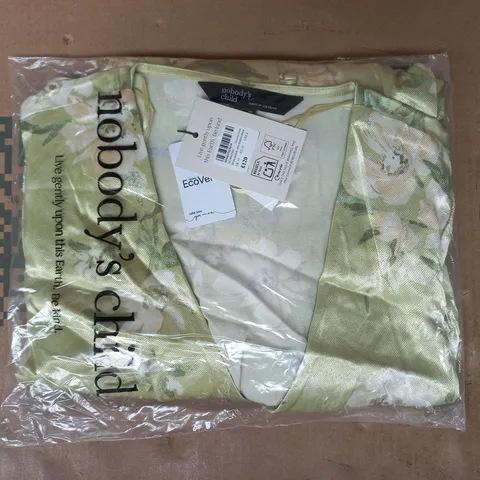 BAGGED NOBODY'S CHILD BRIDESMAIDS ERIN MIDAXI DRESS IN GREEN SIZE UK 10