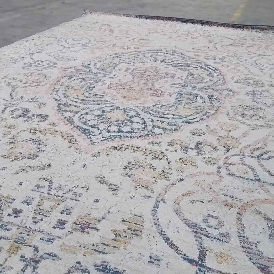 QUALITY DESIGNER ORIENTAL WEAVERS ROYAL CREAM/BLUE DECORATIVE AREA RUG -200×285CM
