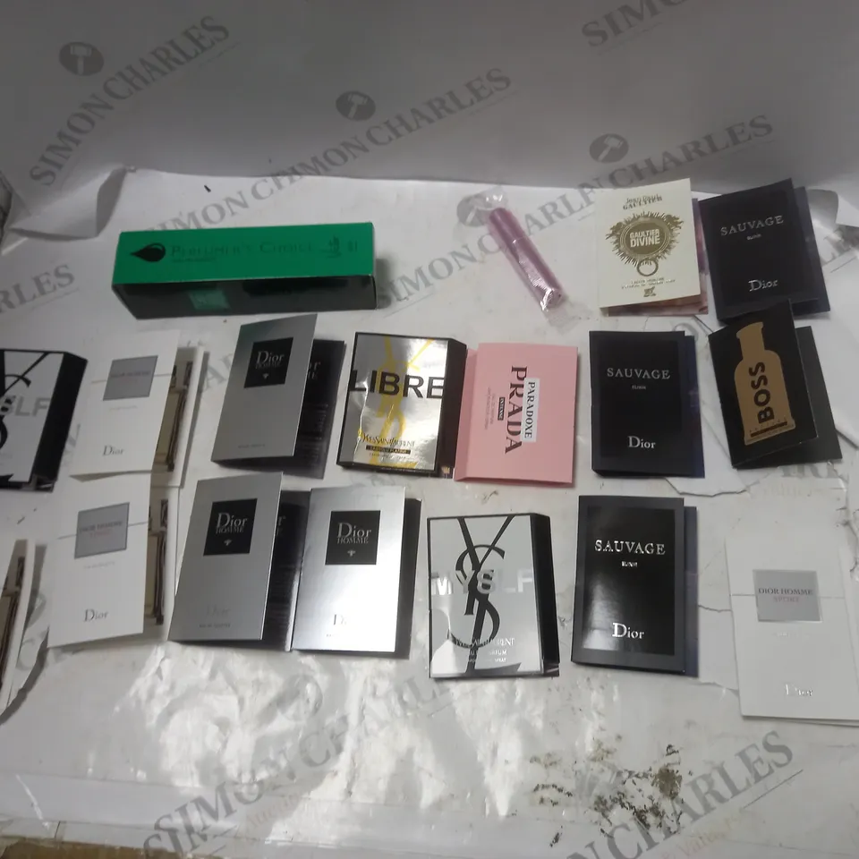 LOT OF PERFUME TO INCLUDE PERFUMERS CHOICE VICTOR NO9 EAU DE PARFUM, ETC