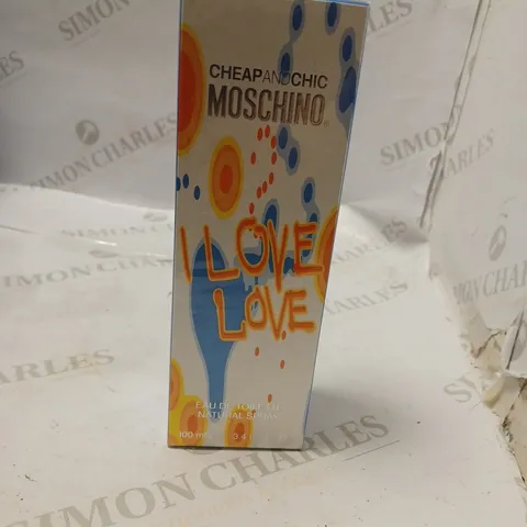 BOXED AND SEALED CHEAP AND CHIC MOSCHINO EAU DE TOILETTE 100ML