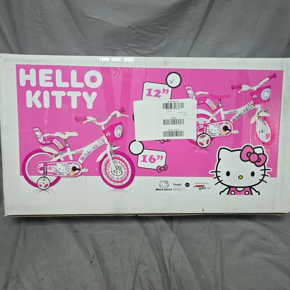 DINO BIKES 124R-HK 12-INCH HELLO KITTY BICYCLE