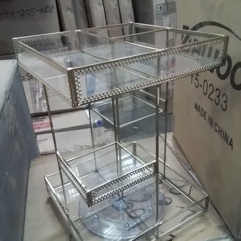 BOXED ROTATING CAKE/DISPLAY STAND