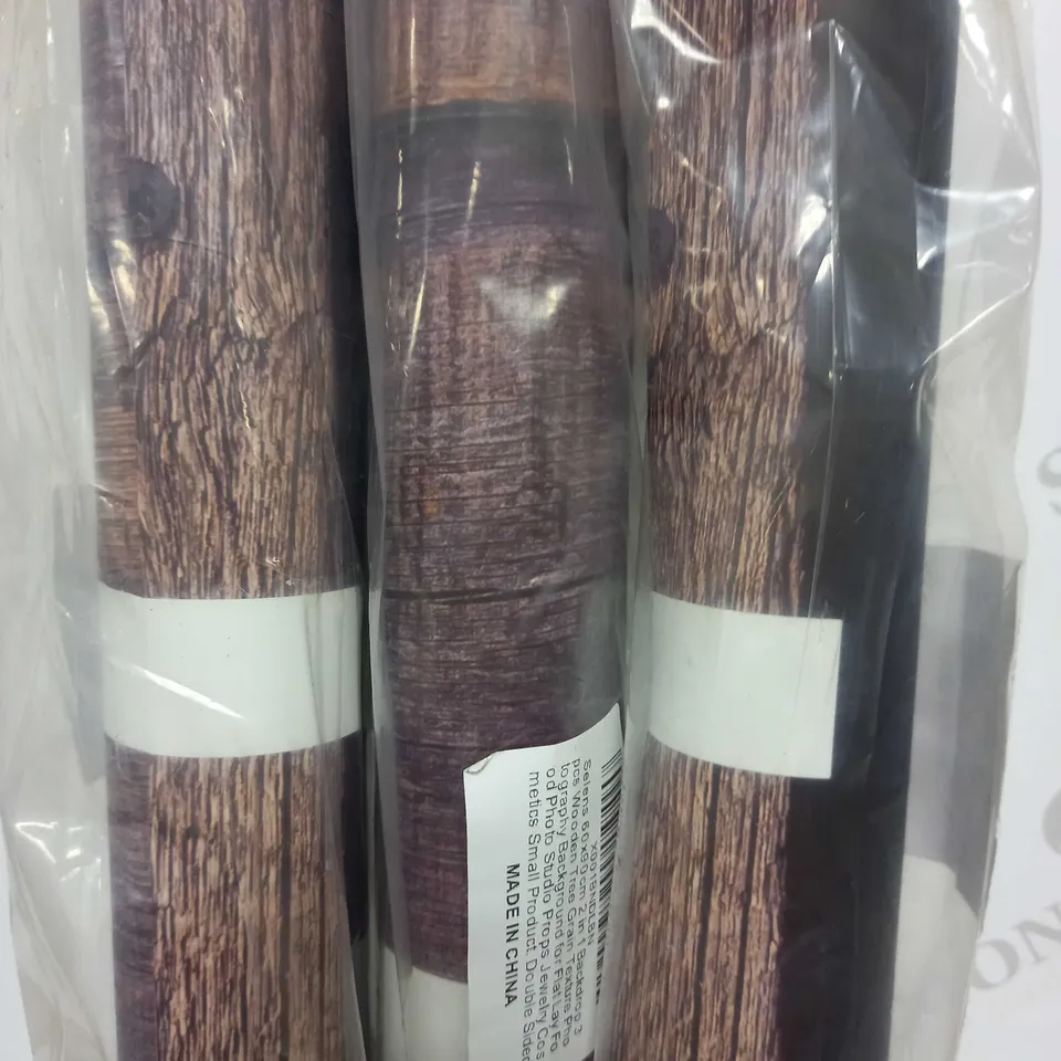 LOT OF 3 SELENS WOODEN TREE GRAIN TEXTURE BACKGROUND BACKDROP SET FOR PHOTOGRAPHY SHOOTING (60 X 90CM)