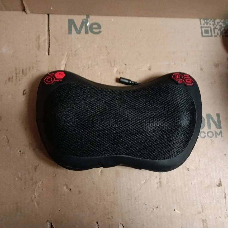 BOXED CAR & HOME MASSAGE PILLOW – BLACK