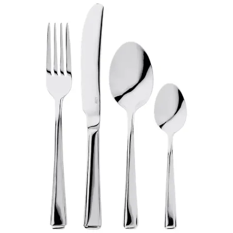 BOXED JUDGE 24 PIECE STAINLESS STEEL CUTLERY SET, TABLE SETTING FOR 6, HARLEY DESIGN