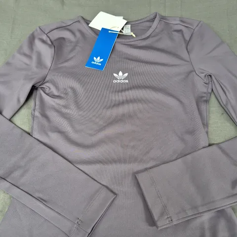 ADIDAS LONG SLEEVE POLY SHIRT SIZE XS