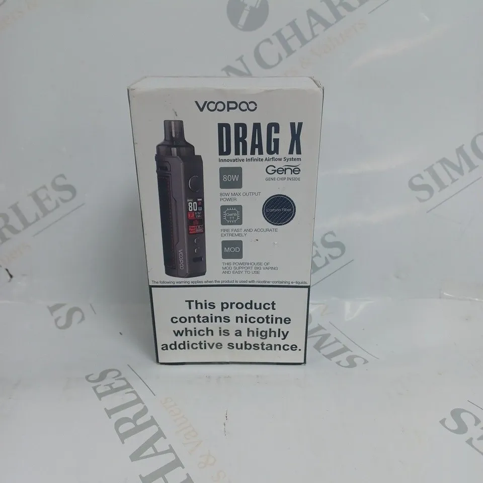 BOXED VOOPOO DRAG X E-CIG