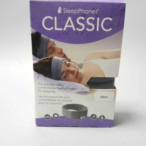 BOXED SLEEPPHONES CLASSIC HEADPHONES (BLACK) - SIZE SMALL