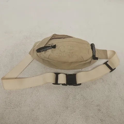 CP COMPANY WAIST BAG BEIGE NYLON BELT BAG