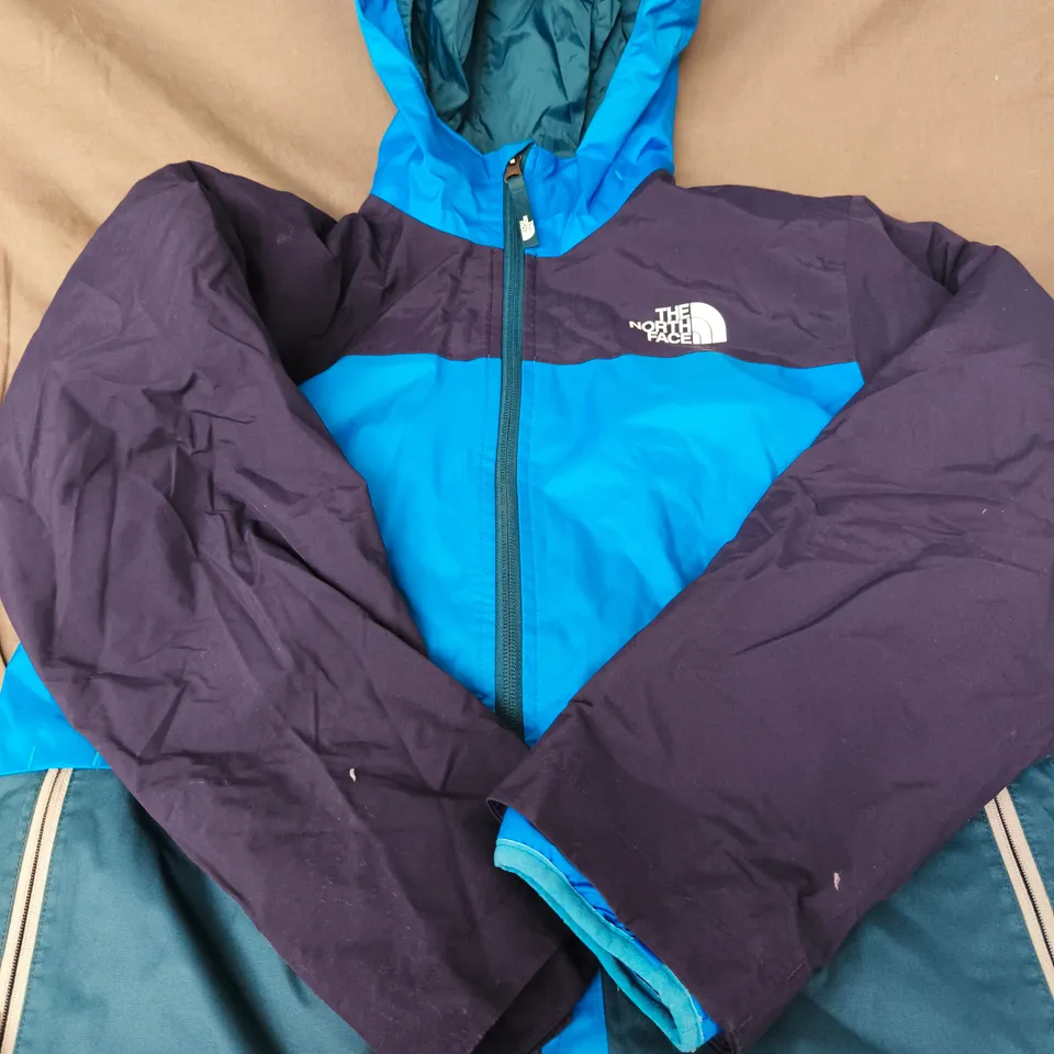 THE NORTH FACE KIDS CASUAL WATERPROOF JACKET - SIZE L 