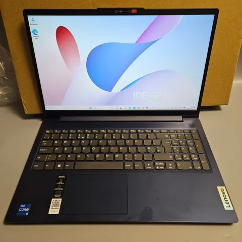 BOXED LENOVO IDEAPAD SLIM 3 LAPTOP - INTEL CORE I5-12450H CPU, 16GB RAM, 512GB SSD