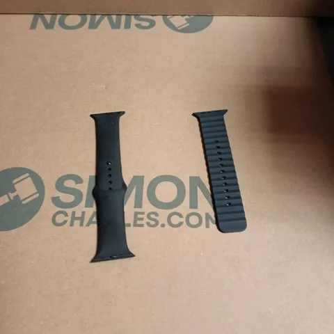 BOX OF APPROXIMATELY 100 ASSORTED WATCH BANDS 