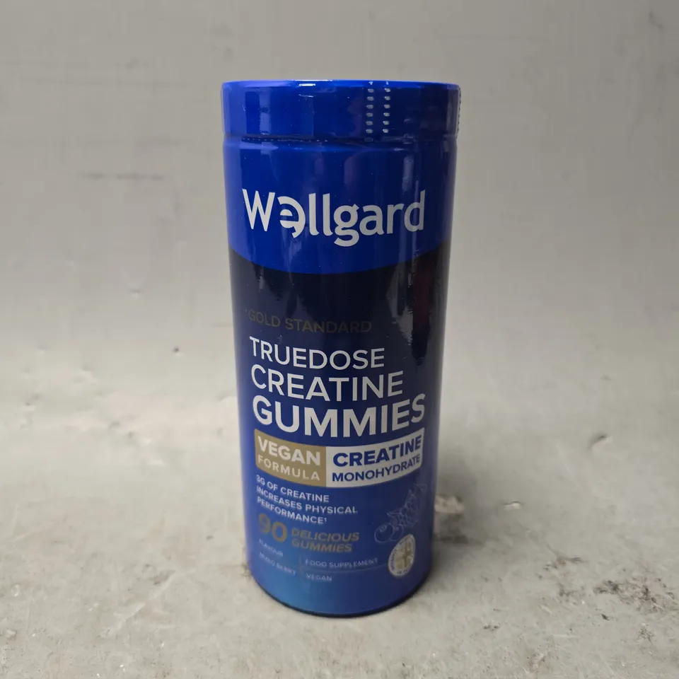 SEALED WELLGARD GOLD STANDARD TRUEDOSE CREATINE GUMMIES 90 GUMMIES