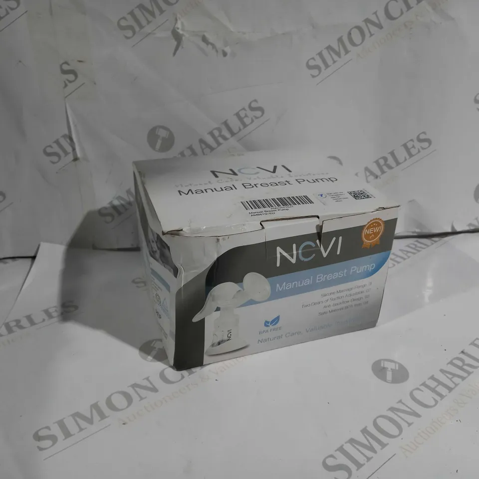 BOXED NCVI MANUAL BREAST PUMP 