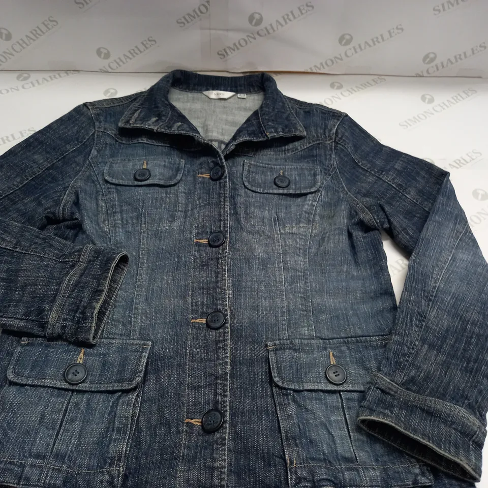 NEXT DENIM JACKET - UK 16