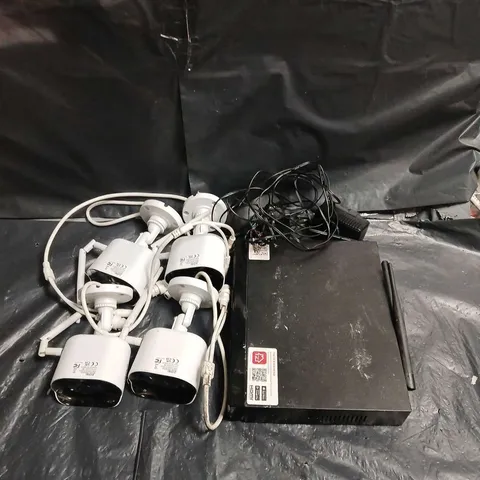 ZOSI CCTV SECURITY CAMERA SYSTEM WITH DVR AND 1TB HDD