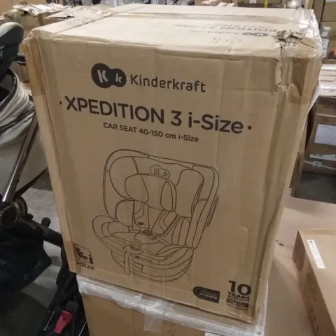 BOXED KINDERKRAFT XPEDITION 3 I-SIZE CAR SEAT